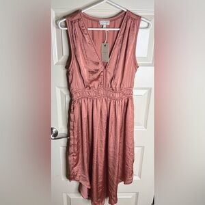 NWT Lucky Brand pink Sleeveless dress.  Women size small